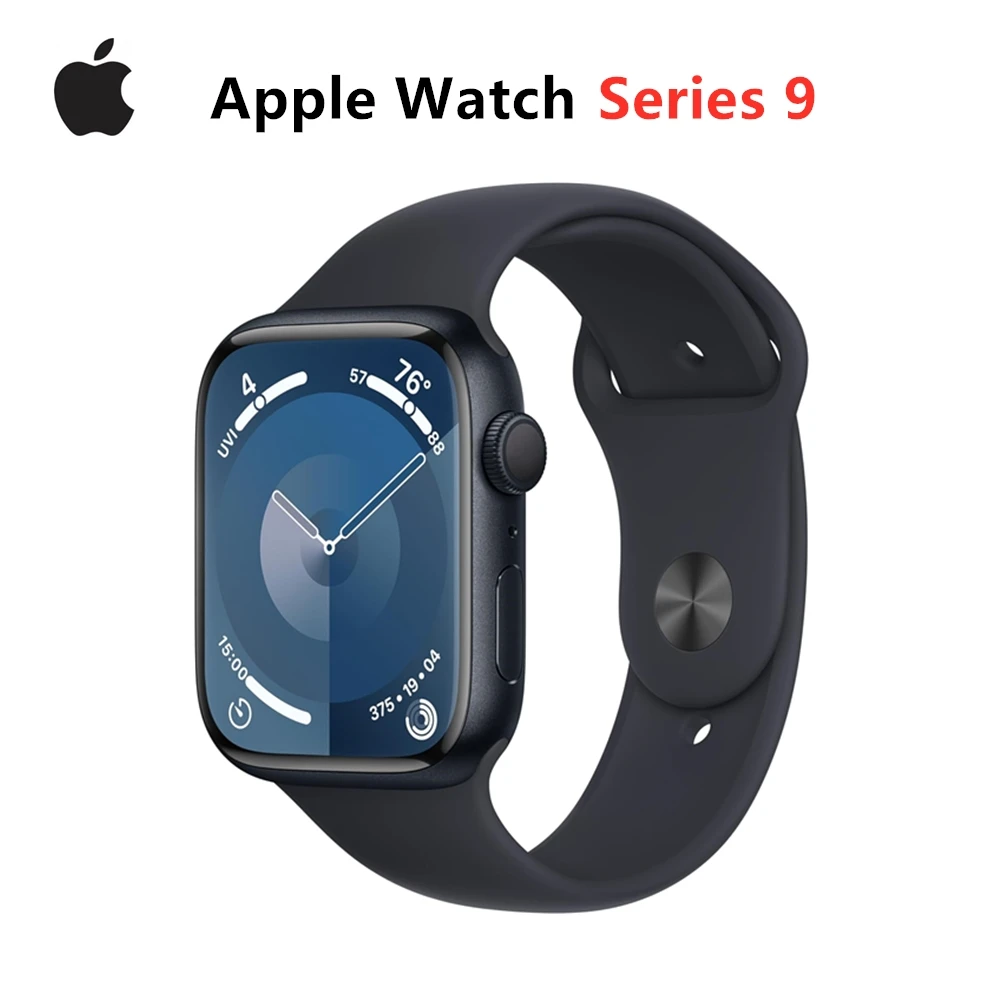 100% Originale 2023 Nuovo Apple Watch Series 9 45Mm Gps Apple Watch S9 Custodia In Alluminio Con Cinturino Sportivo Ios Smart Watch
