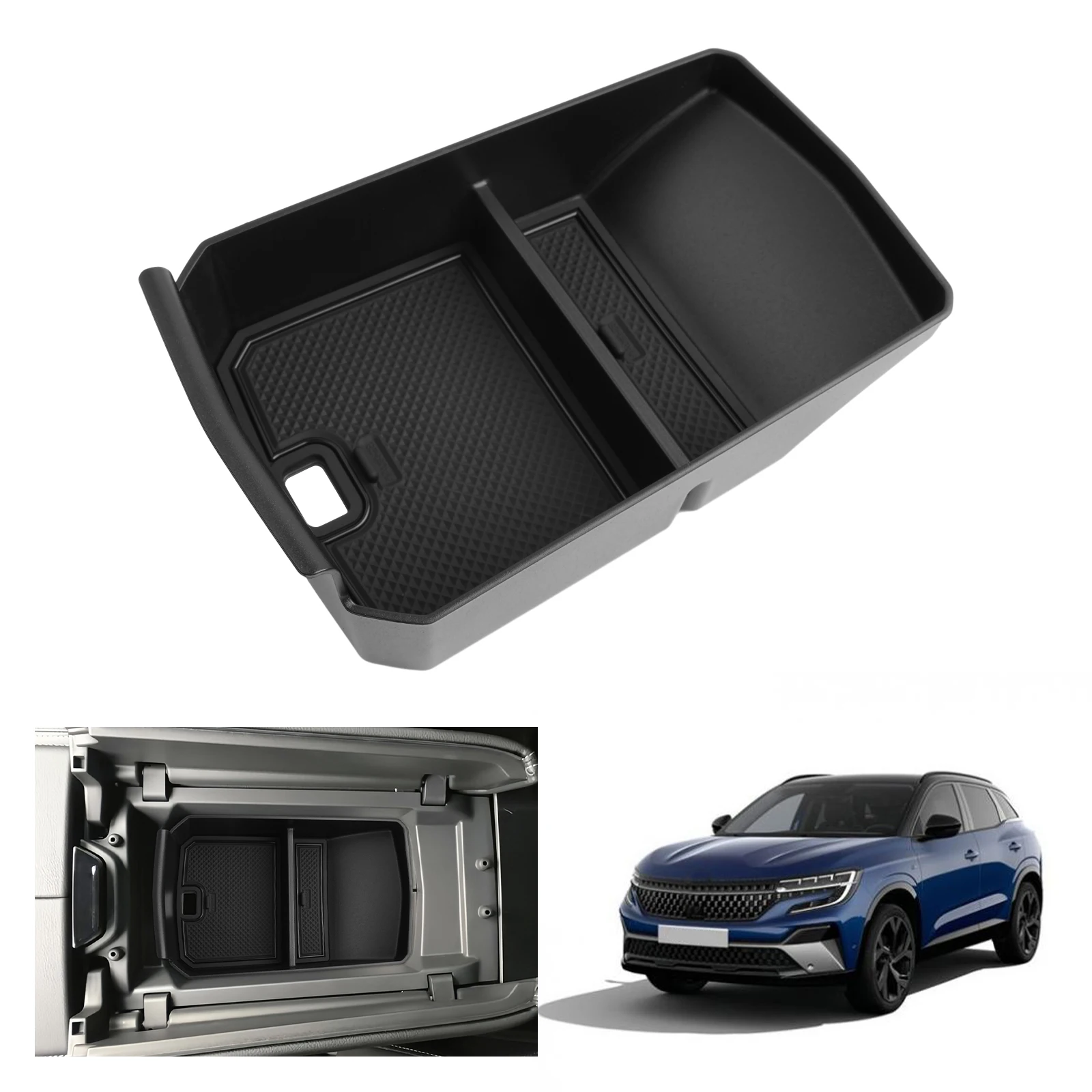 Ruiya Per Renault Austral E-Tech Hybrid 2023 2024 Auto Bracciolo Box Storage Central Control Container Renault Austral E-Tech Accessori 2024