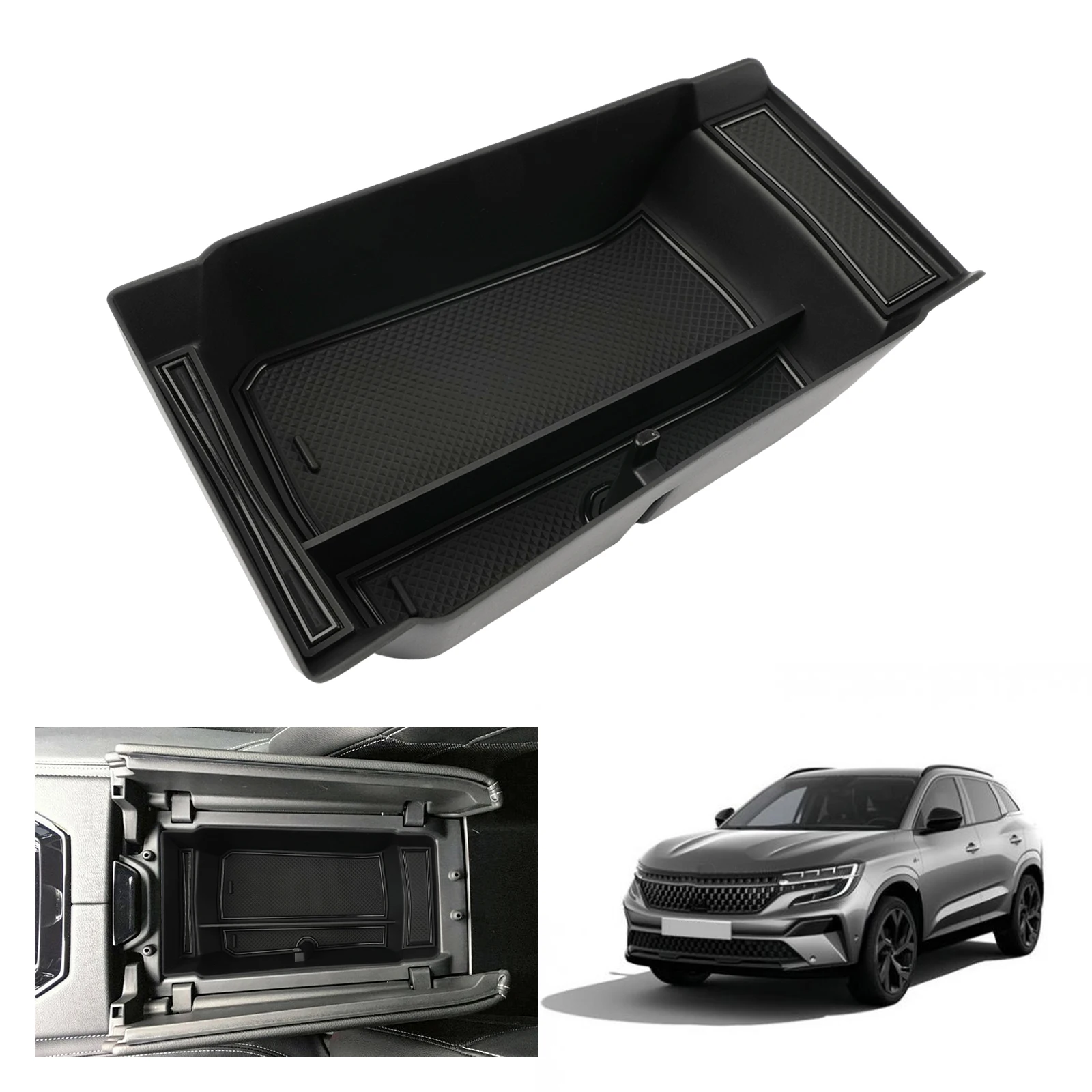 Ruiya Per Renault Austral E-Tech Hybrid 2022 2023 2024 Auto Bracciolo Box Storage Central Control Container Auto Interior Renault Austral 2023 Accesso