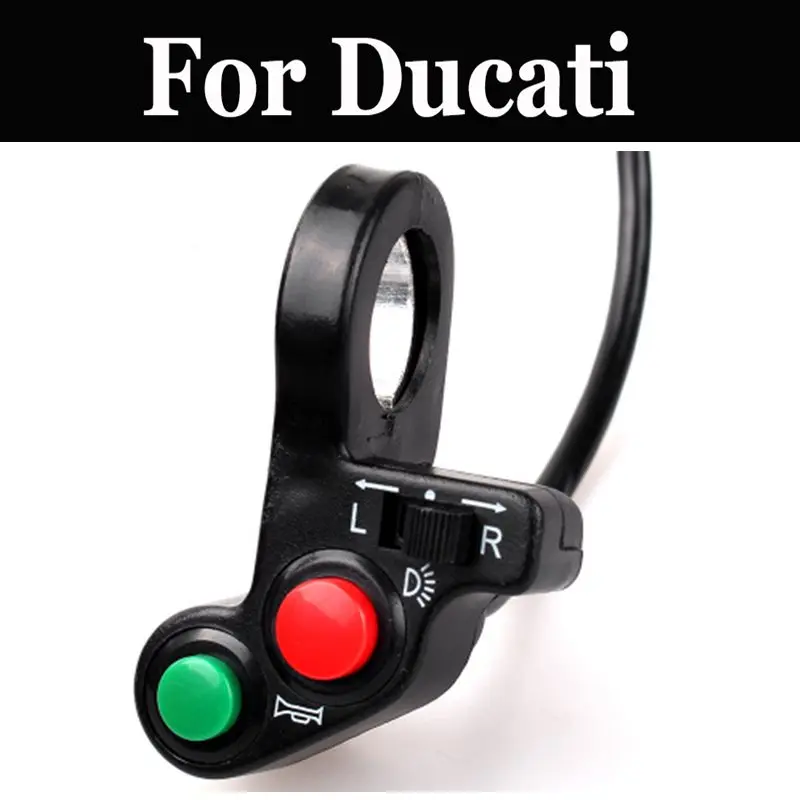 Interruttori Moto Universali 3 In 1 Manubrio Moto Per Ducati Monster 1100 1100S 696 Multistrada 1100 1100S Sport 1000S
