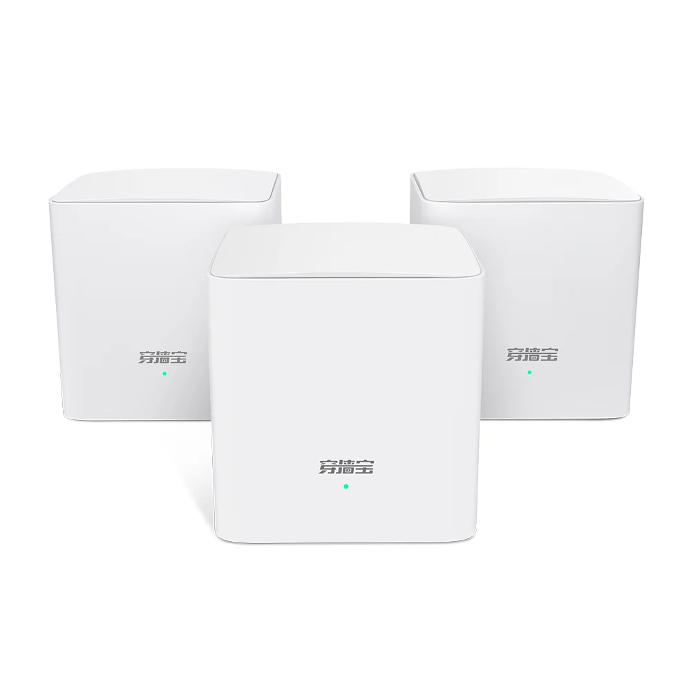 Tenda Mw5G Mesh5 Nova Mesh Wireless Wifi Gigabit Router Ac1200 Dual-Band Intero Sistema Di Copertura Domestica Wireless-Ac Bridge Repeater