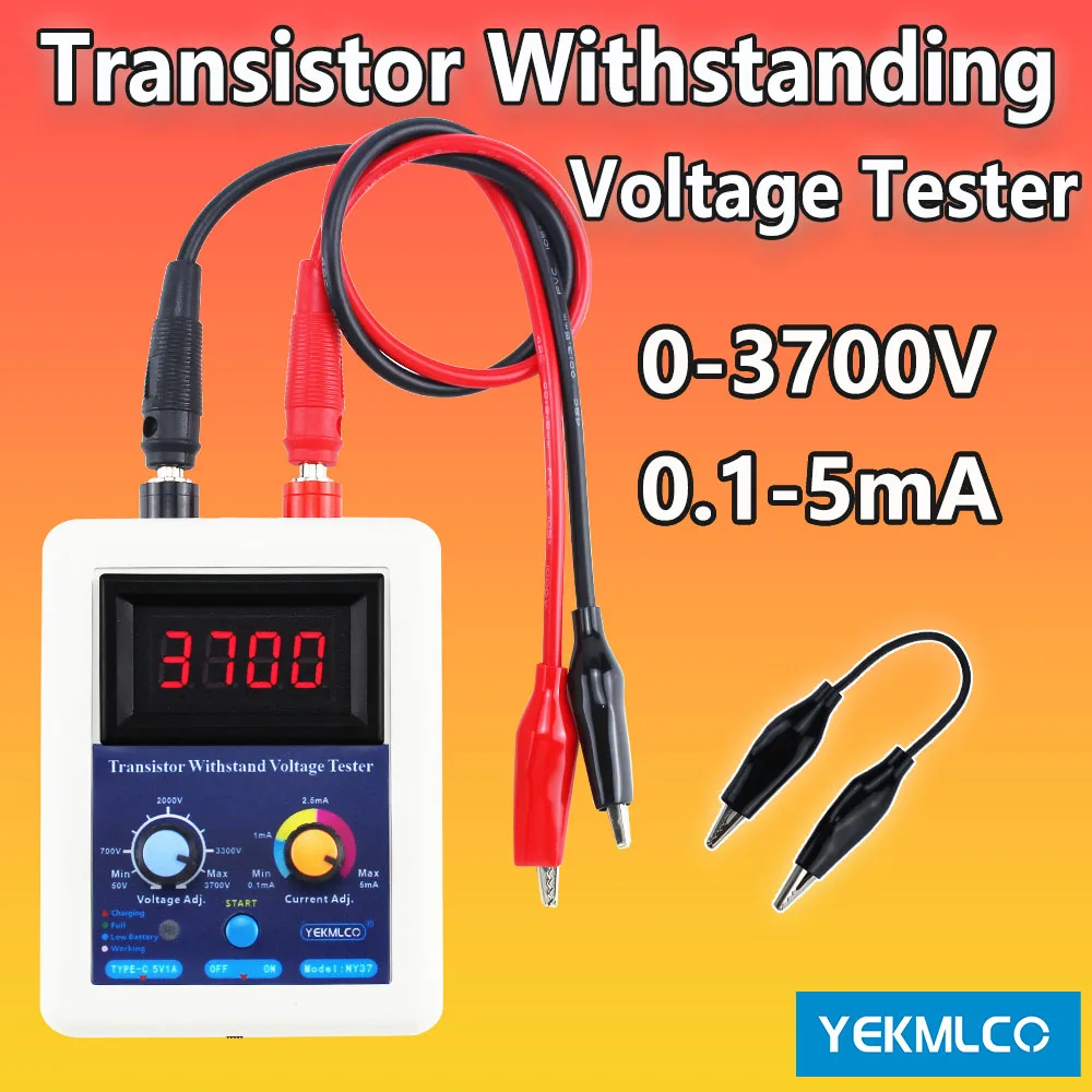 Tester Igbt 0-3700V Tester Di Tensione A Transistor Diodo Mos Triodo Mov Led Capacità Di Tensione Transistor Tester Di Tensione Di Tenuta