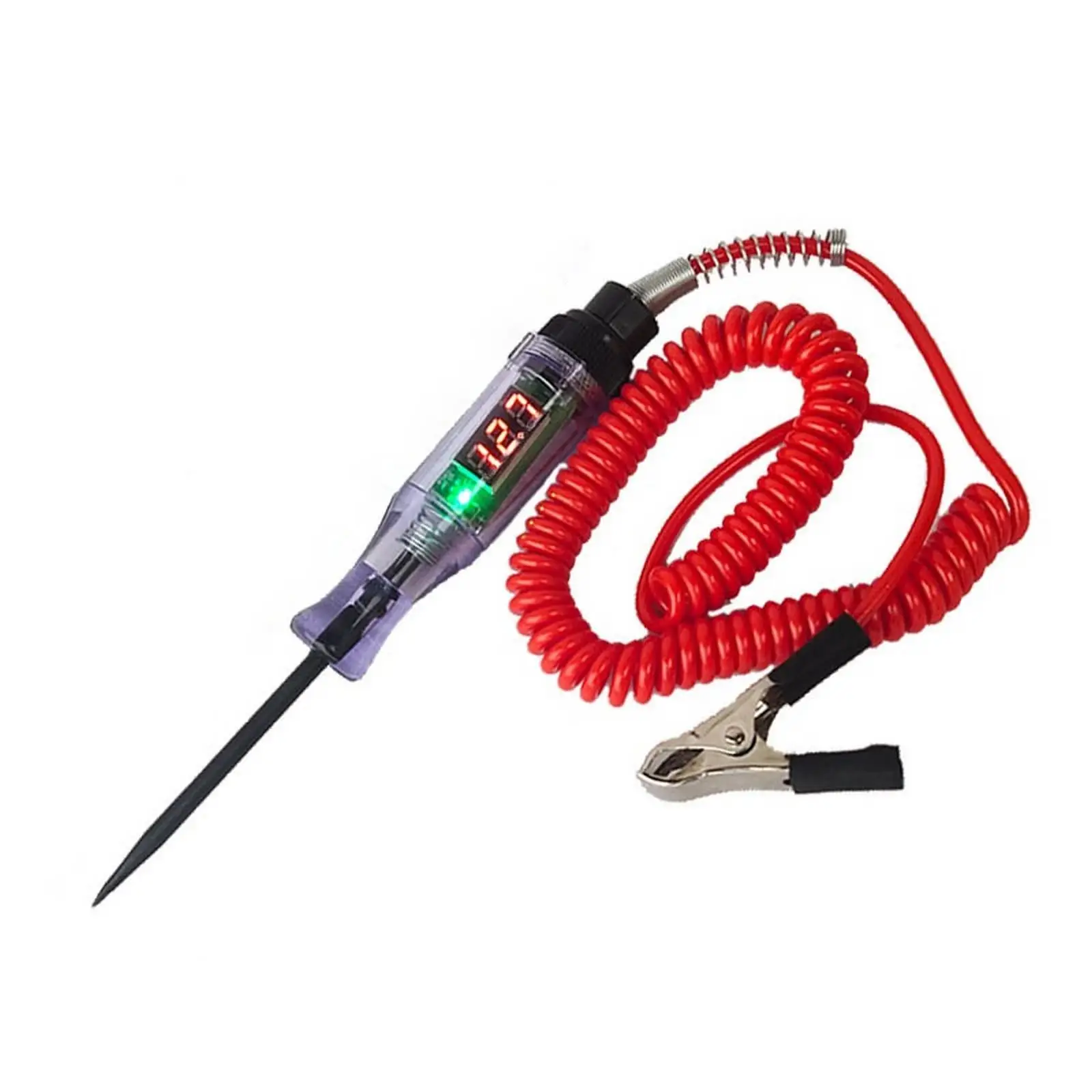 6V 12V 24V Dc Car Voltage Circuit Wire Tester Long Probe Pen Detector Strumenti Di Riparazione Dell'Automobile Portatile Auto Cable Tracker