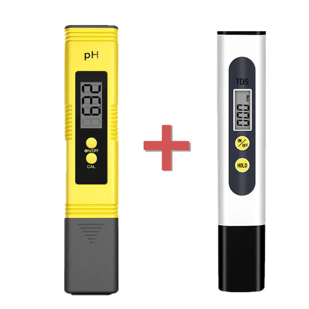 Misuratore Tds 0-9990Ppm Phmetro Digitale 0.01 Ph Tester Per Acqua Penna Ad Alta Precisione Tds E Phmetro 0-14 Ph Lcd Ppm Tester Filtro Per Acquario