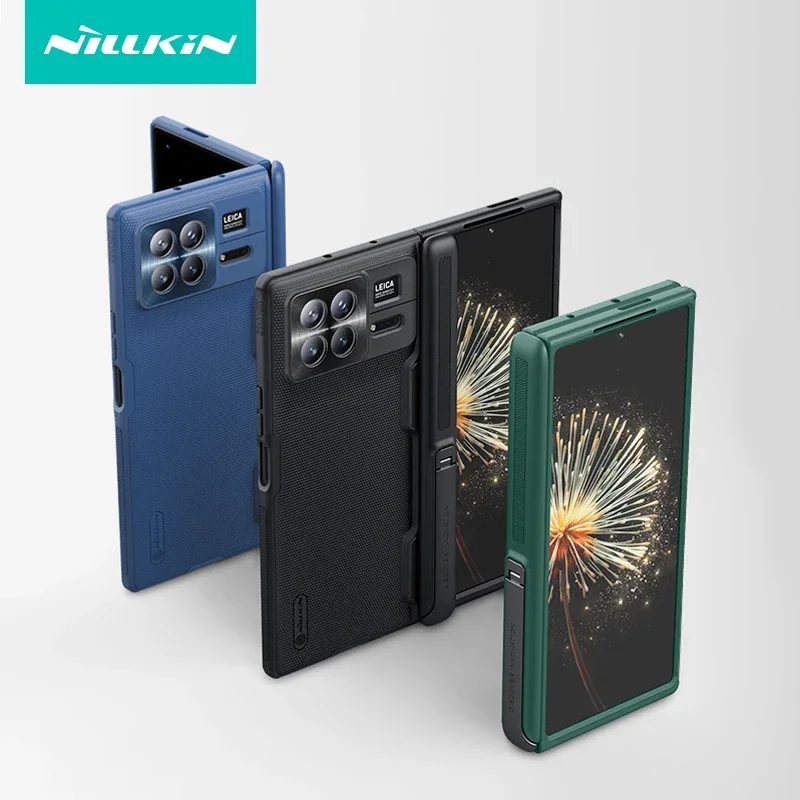 Per Xiaomi Mix Fold 3 Custodia Nillkin Super Glassato Shield Fold Hard Matte Kickstand Cover Per Xiaomi Mix Fold 3