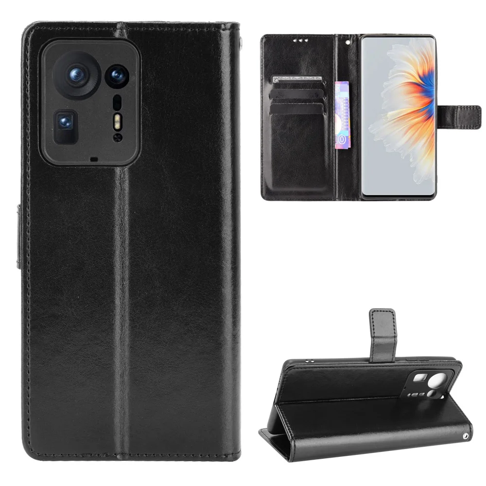 Portafoglio Moda Custodia In Pelle Pu Per Xiaomi Mi Mix 4/Mi Mix 3/Mi Mix Fold/Mi Mix 2S Flip Custodia Protettiva Per Telefono Posteriore
