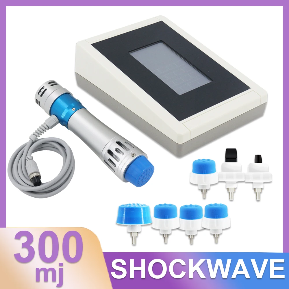 300Mj Shockwave Therapy Machine Physical Shock Wave Men Ed Treatment Disfunzione Erettile Neck Pain Relief Body Relax Massager