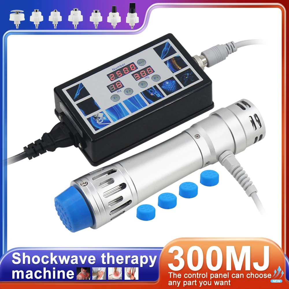 300Mj Shockwave Therapy Machine Per La Disfunzione Erettile Ed Treatment Massaggio Professionale Per Il Corpo Ad Onde D'Urto Relax Allevia Il Dolore