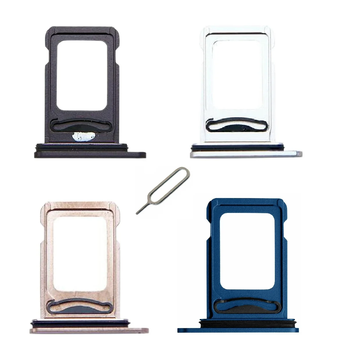 Per Apple Iphone 13 Pro Max/13 Pro Dual Sim Card Vassoio Porta Sim Card Con Sigillo Impermeabile + Pin Di Espulsione