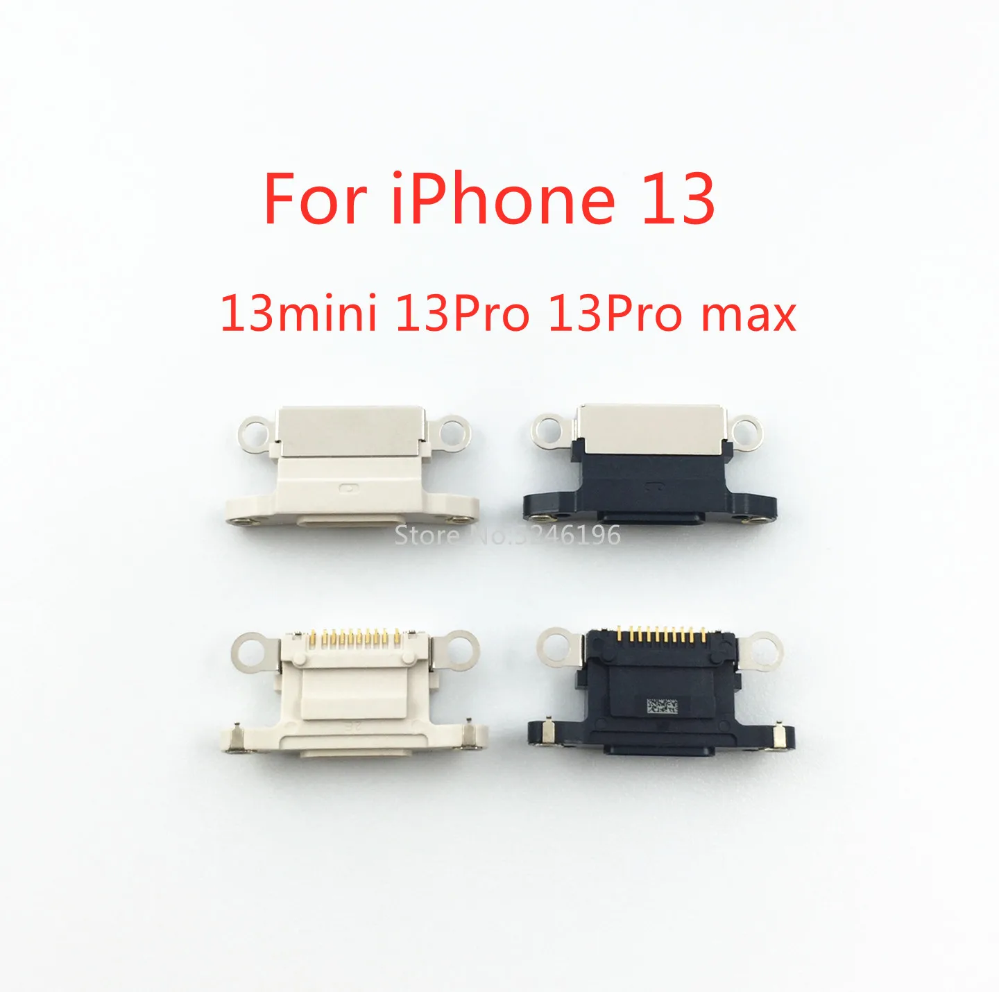 1 Pz Mini Usb Jack Connettore Porta Di Ricarica Per Iphone 13 13 Mini 13 Mini 13 Pro 13Pro 13 Pro Max 13Pro Max Originale Sostituire La Parte