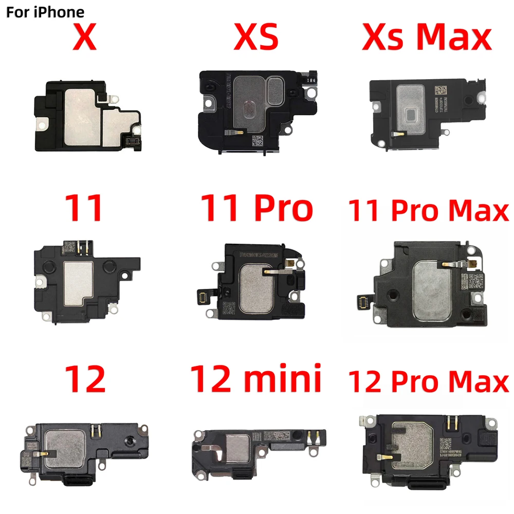 Altoparlante Inferiore Originale Per Iphone X Xr Xs 11 12 Pro Max Mini Loud Phone Sound Buzzer Ringer Speaker Flex Cable Parti Del Telefono