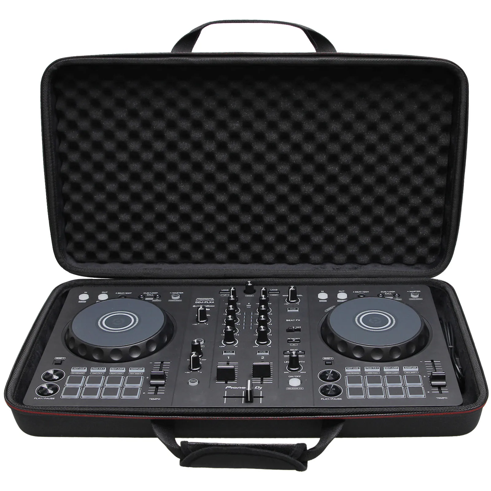 Custodia Ltgem Per Pioneer Dj Ddj-Flx4 2-Deck Rekordbox E Serato Dj Controller Music Device Storage Box