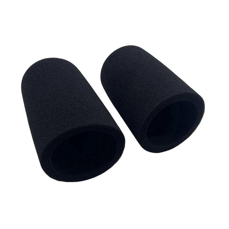 2 Pz Parabrezza Per Shure Sm7B Microfono Copertura Del Filtro Riduzione Del Rumore Spugna Schiuma Pezzi Di Ricambio Per Sm7B Mic
