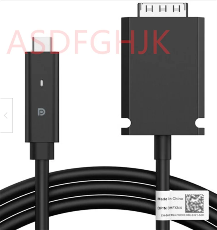 Nuovo 0Hfxn4 Pm41V 5Fddv 1M Cavo Per Dell 4K Docking Station Usb-C Wd15 Lunghezza Del Cavo 120 Centimetri