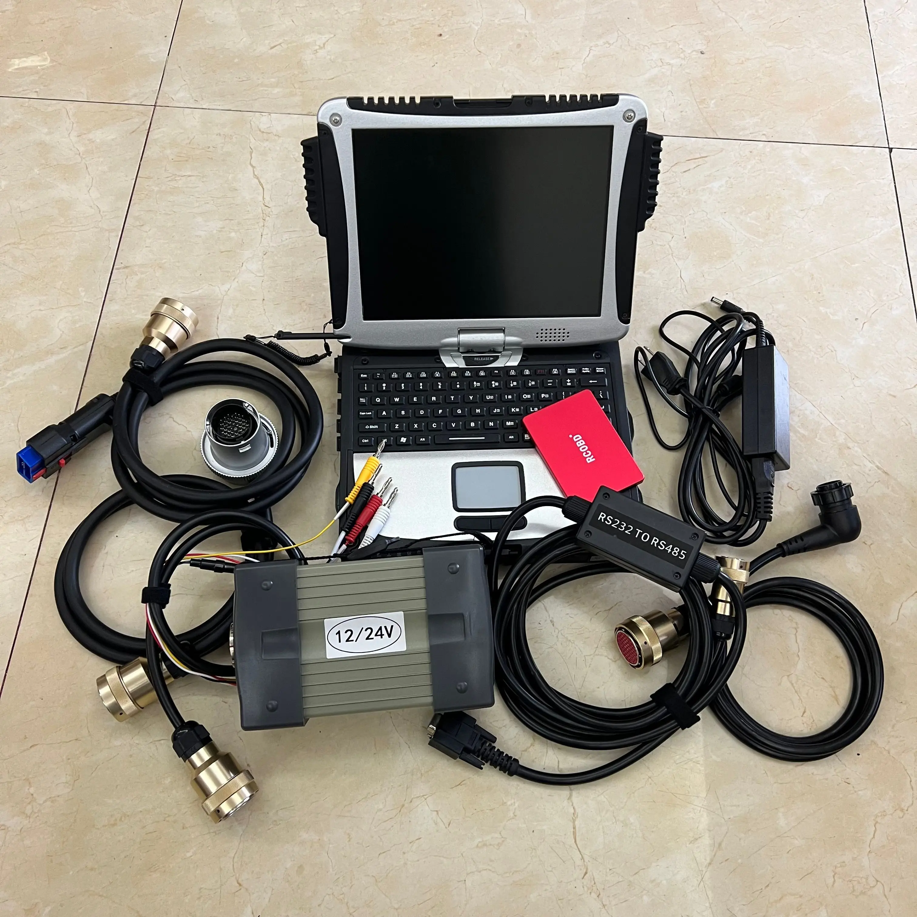 Strumento Diagnostico Automatico Per Mercedes Star Diagnosi C3 Mb Star C3 Cavi Multiplexer Con Software Ssd In Cf-19 Laptop 4Gb Ram