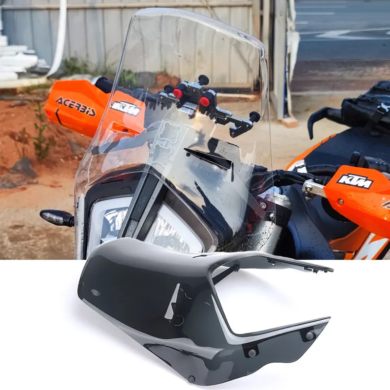 Moto Double Bubble Acrilico Rally Parabrezza Parabrezza Visiera Visiera Per 390 790 890 Adv Adventure Rally 2017-2021 2020 2018