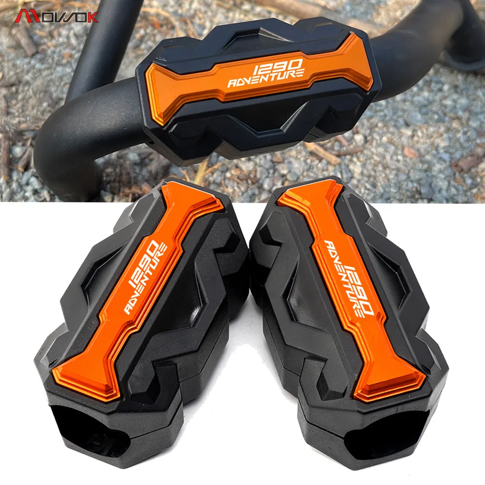 Per Ktm 1290 Adventure 390 790 990 1050 1090 1190 1290 Super Adventure Moto Crash Bar Protector Protezione Motore Paraurti Block