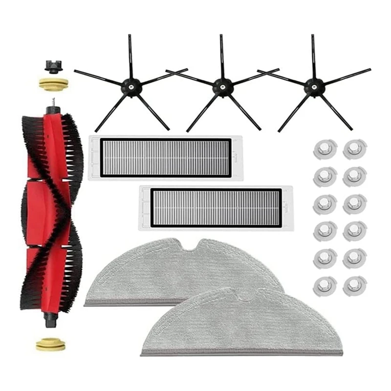 Spazzola A Rullo Spazzola Laterale Filtro Hepa Per Roborock S5 S502-00 S502-02 S5 Max S6 S6 Maxv S6 Accessori Per Aspirapolvere Puro