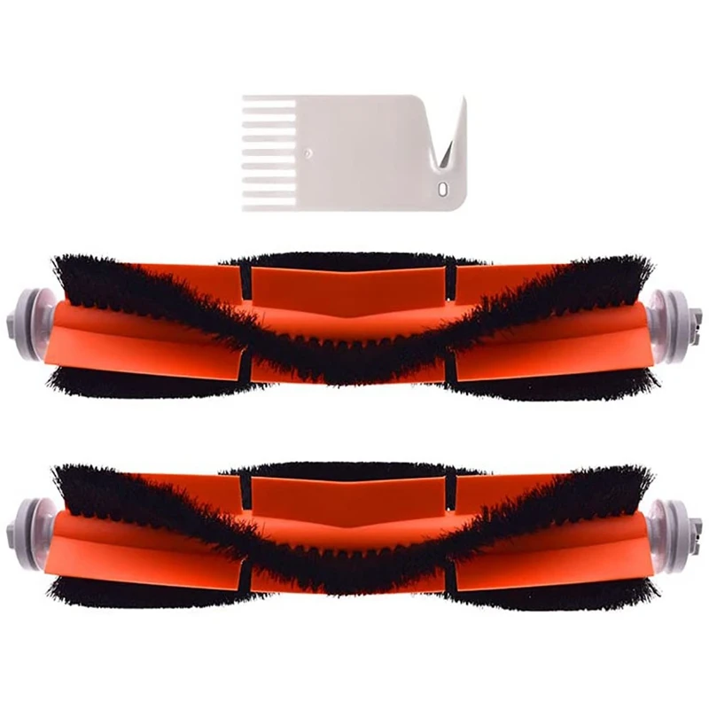 Sostituzione Spazzola A Rullo Per Roborock S6 Maxv, S6, S6 Pure, E4,S4 Max,S4, S5 Max, S5, E35, E2 Robot Vacuum Parts 2 Pack