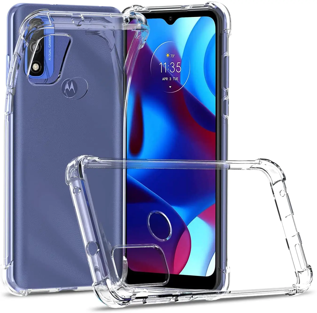 Custodia Per Moto G Pure Antiurto Sottile Ultra-Sottile Morbido Silicone Tpu Telefono Antigoccia Per Moto G Play Power Stylus 2021 G 5G