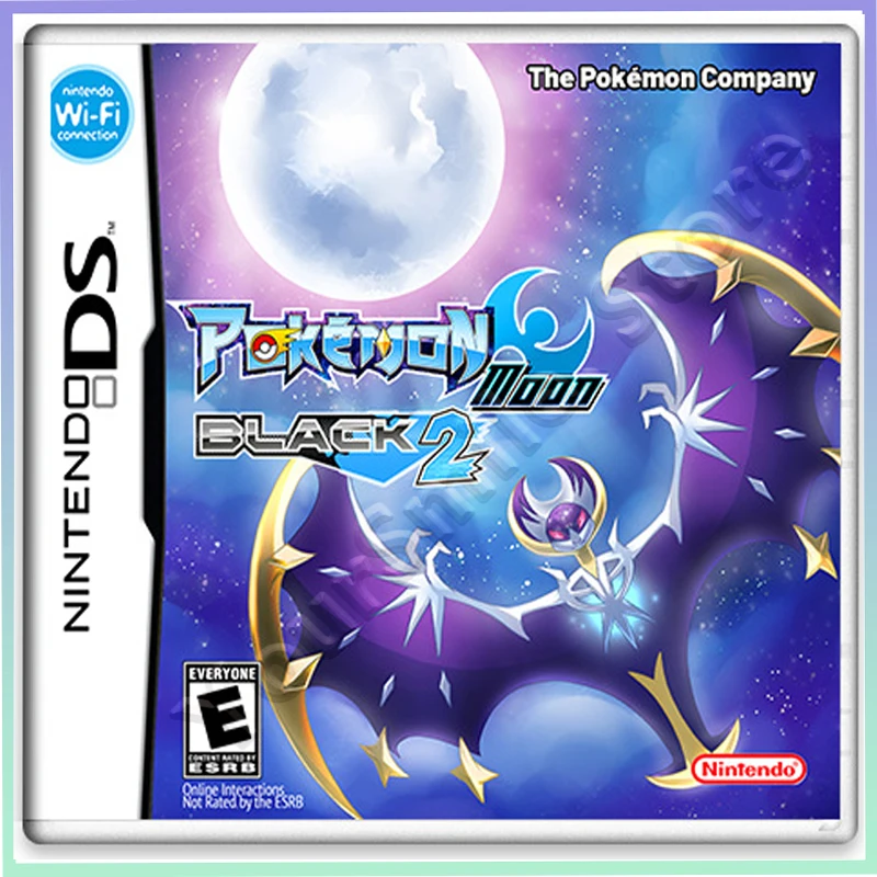 Pokemon Moon Black 2 Nds Game Card Boxed Versione Americana Pokemon Nuova Cartuccia Di Gioco
