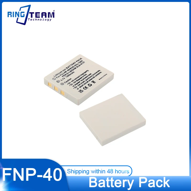 Np-40 Batteria Np40 1200Mah Per Benq Dli-102 Fujifilm Kodak Klic-7005 Pentax D-Li8 D-Li85 Slb-0737 Batterie Fnp-40