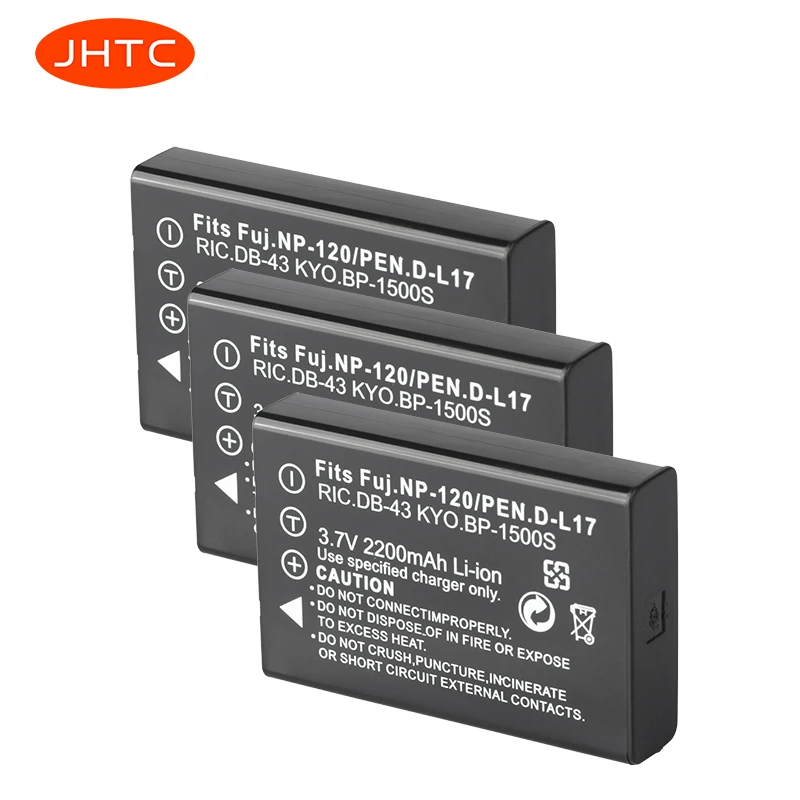 Fnp-120 Batteria Fnp120 Per Fotocamera Fujifilm Finepix F10 F11 Zoom M603 Mx4 603 2200Mah Batterie