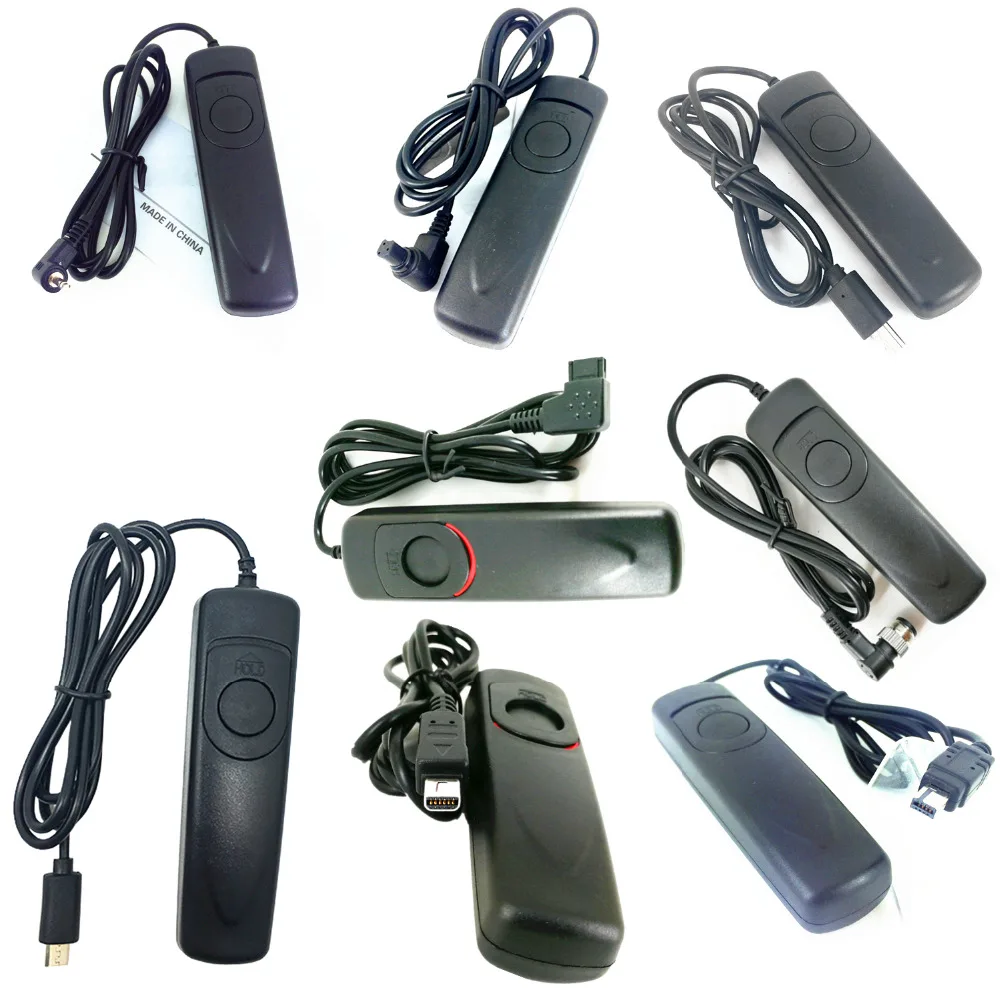 Cavo Dell'Otturatore Per Canon Nikon Sony Fujifilm Olympus Pansonic Sostituire Rs-60E3 Rs-80N3 Mc-Dc2 Mc-30 Rm-Vpr1 Rm-S1Am Rm-Uc1 Rr100