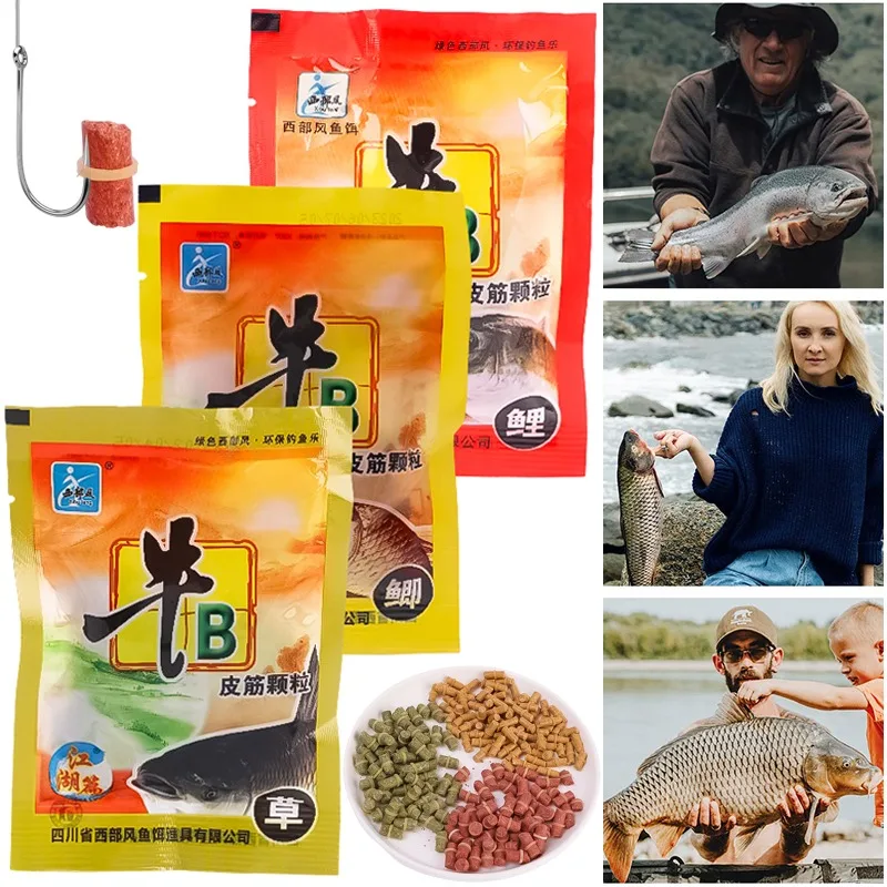 Red Worms Carp Fishing Hollow Bait Grass Carp Baits Fishing Tilapia Bait Lure Insetto Particle Boilie Bass Accessori Per La Pesca