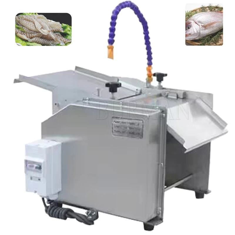 Automatico Elettrico Calamari Tilapia Erba Carpa Pomfret Flounder Pesce Skinner Lavorazione Della Scuoiatura Pelatrice Pesce Gatto