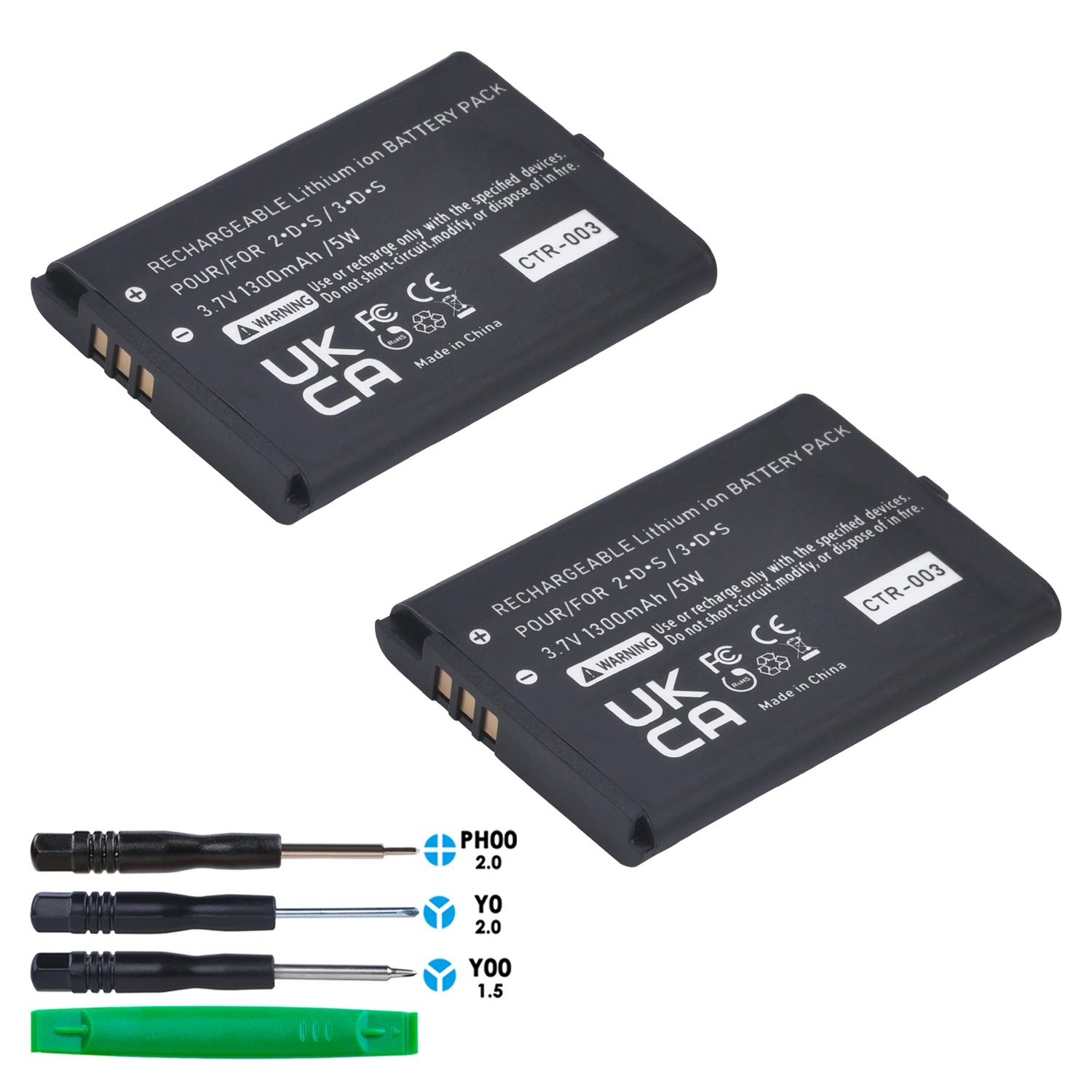 Nuovo Ctr-003 Ctr003 Ctr 003 001 Batterie Bateria Batteria Con Strumento Per Console Di Gioco Min-Ctr-001 Nintendo 3Ds 2Ds Ctr-001
