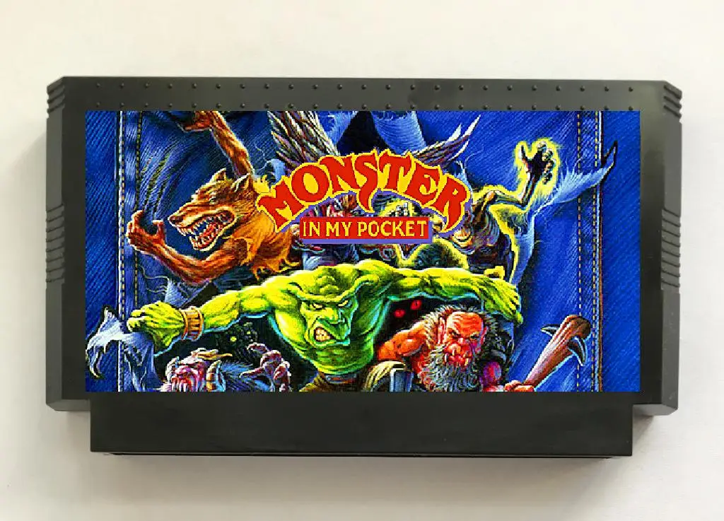 Cartuccia Di Gioco Monster In My Pocket Per Console Nes/Fc