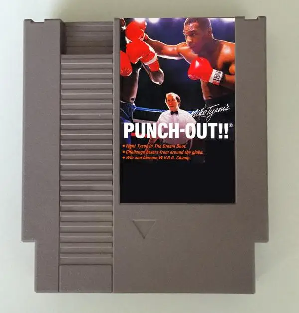 Cartuccia Di Gioco Punch Out Di Mike Tyson Per Console Nes/Fc