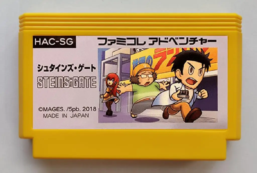 Cartuccia Di Gioco Inglese Steins Gate Per Console Nes/Fc