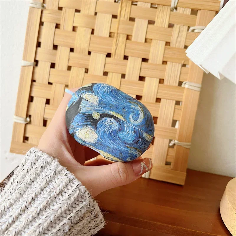 Retro Van Gogh Case Per Huawei Freebuds Pro 3 Cover Hard Creative Case Auricolare Freebuds Pro 3 Gen Case Wireless Box Funda Cover