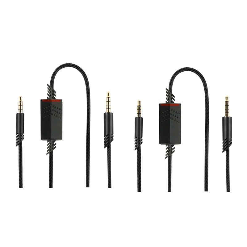 2X Cavo Auricolare Sostitutivo Per Auricolare Astro A40, Cavo Audio Per Cuffie Da Gioco Astro A10/A40, Per Controller Ps5