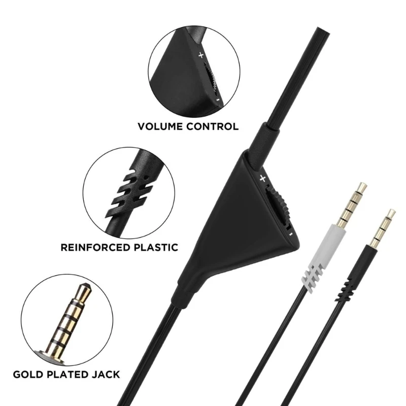Cavo Aux Cord Per Astro A10 A40 A30 Cuffie Da Gioco Con Controllo Del Volume
