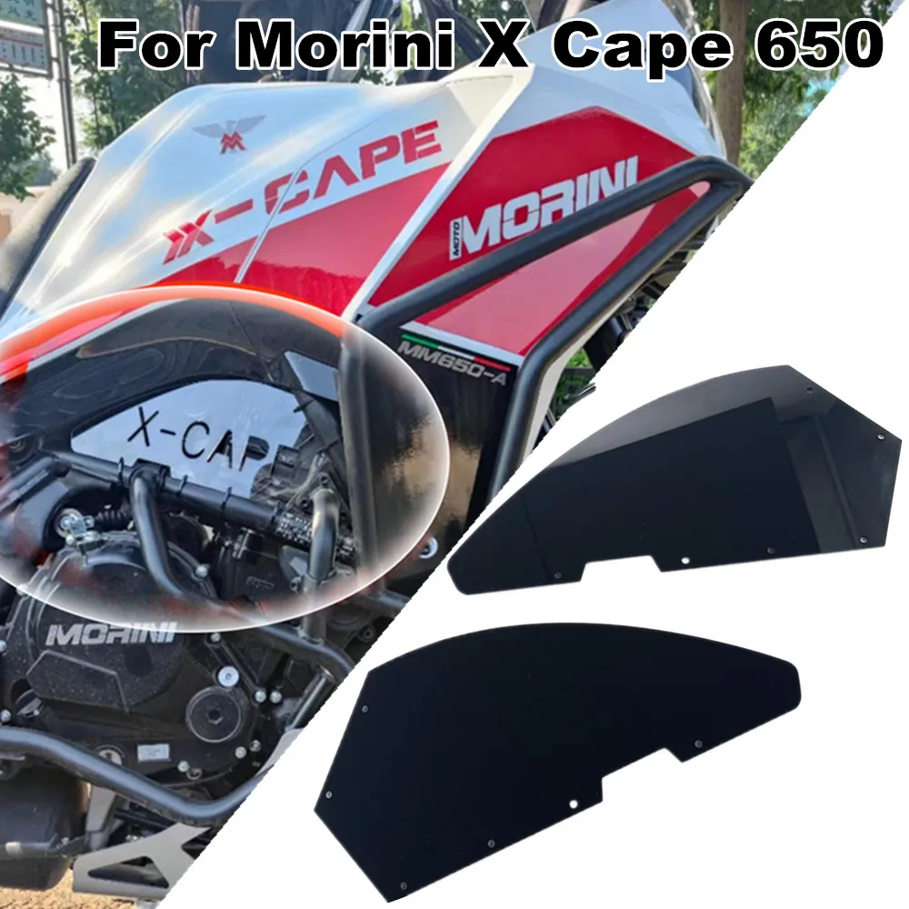 Nuovo Per Morini X-Cape 650 Scalding Plate Heat Shield Shield Anti-Scottatura Board Guard Per Morini X Cape 650 Xcape 650