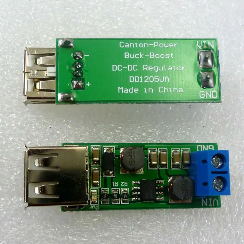 10 Pz Muslimusb Dc-Dc Boost Buck Step Up Step Down Converter Input 1-6.5V Output 5V Modulo Di Alimentazione