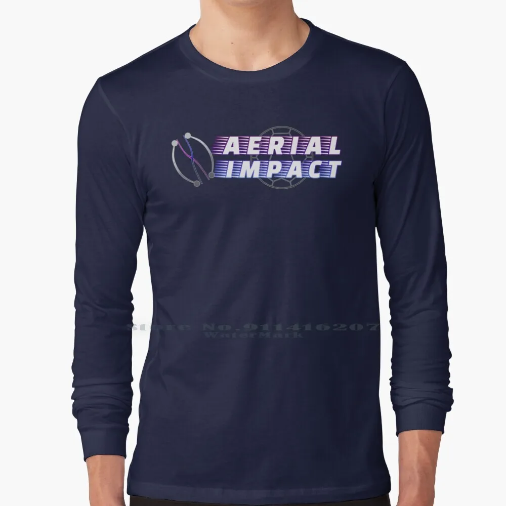 Antenna Impact - Logo V2 Maglietta A Maniche Lunghe Boost Rocket League Impatto Aereo Rc Cars Radio Control Impact Gaming Community