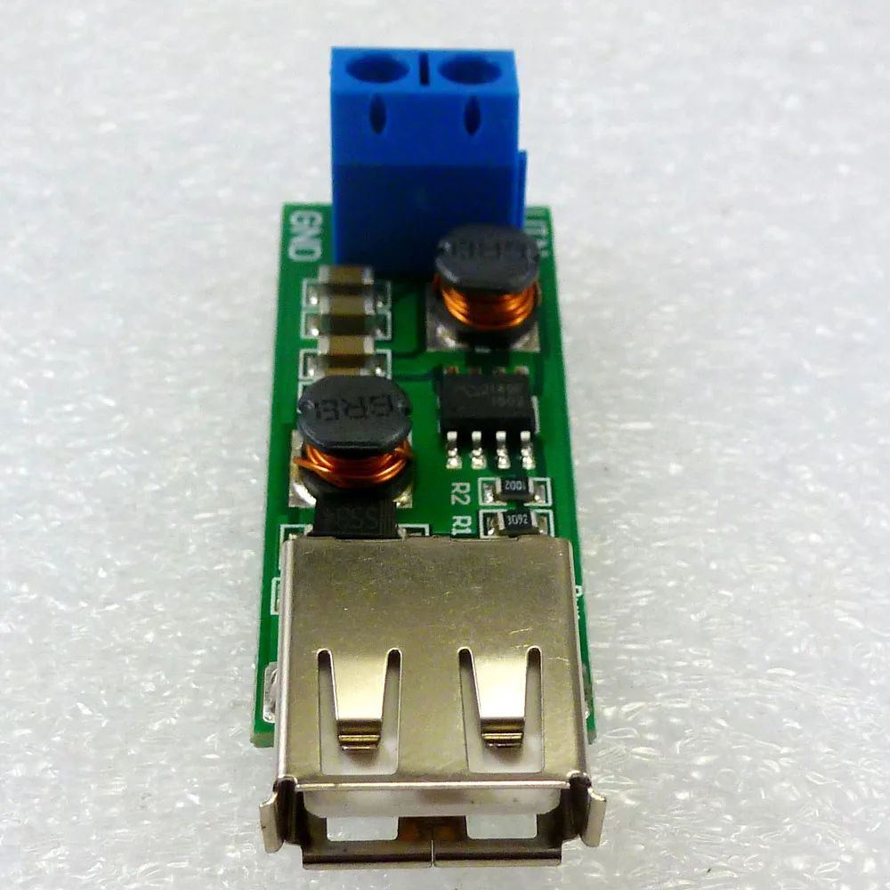 Dd1205Ua Usb Dc-Dc Boost Buck Step Up Step Down Converter Input 1-6.5V Output Modulo Di Alimentazione 5V