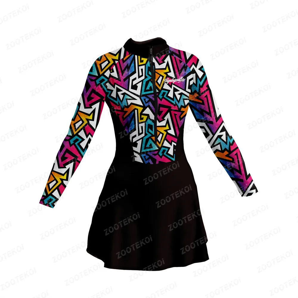 Wyndymilla Vestidinho Little Dress Saia Feminino Saia Bike Triathlon Ciclismo Jersey Gonna Little Dress Skinsuit Maillot Ciclismo
