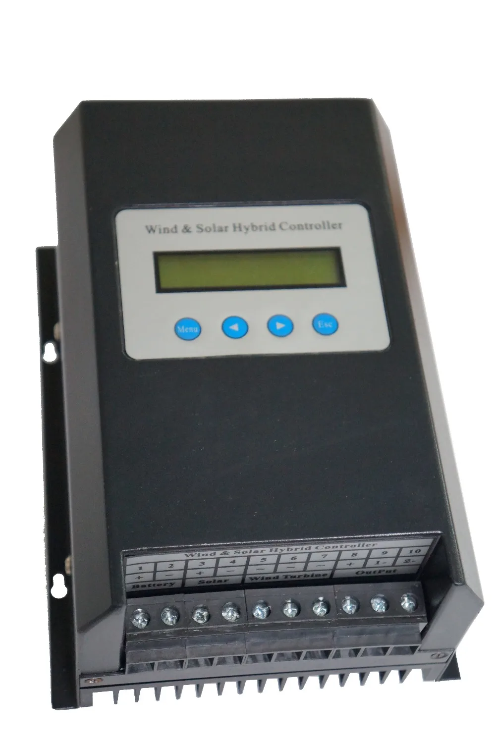 600W Wind 400W Solar 48V Pwm Controller Caricabatterie Ibrido Per Piccoli Sistemi Di Illuminazione Stradale (Boost, Bulk, Mppt Opzionale)