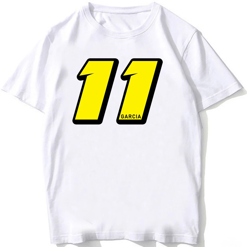 T-Shirt Da Equitazione Da Corsa Sabbra Garcia Numero 11 Gp T-Shirt Da Uomo Manica Corta Mountain Adventure Sport Casual Bianco Top Moto Rider Tees