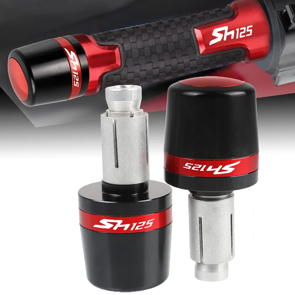Motorcycle For Honda Sh125 Sh 125 2014 2015 2016 2017 2018 Handlebar Grips Slider Cap Plug Aluminum Bar End Counterweight Tools