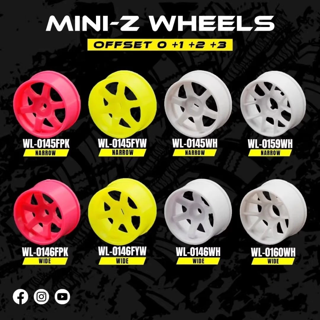 Pneumatico Piatto Da 20Mm Di Diametro Per Auto Rc 1/28 Kyosho Mini-Z Rwd Mr02 Mr03