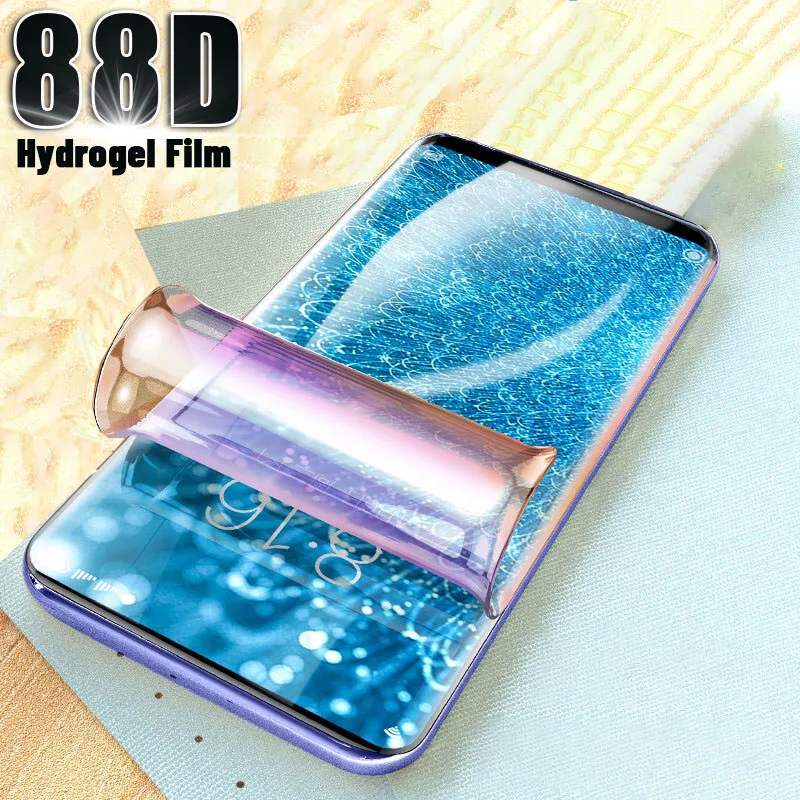 Pellicola Hydrogel Per Oppo Reno Z 10X Zoom A3 A5 A7 A7X A1K Pellicola Salvaschermo Realme X 3 6 Pro C2 Glass
