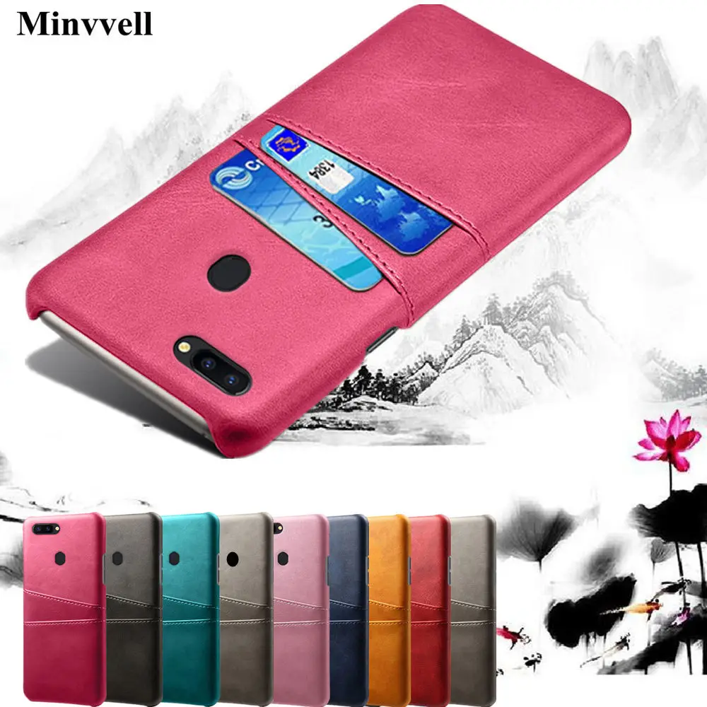 Custodie Per Telefoni Porta Carte Di Credito In Pelle Per Oppo R11 Plus R11S R17 Pro R7 R9 R9S R19 F11 Pro F7 F5 F3 Reno 10X Zoom 2 Z Ace Cover Fundas
