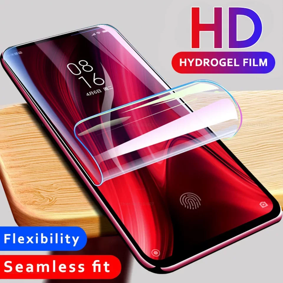 7D Full  Hydrogel Protective For Oppo Reno 6.4 6.6 Reno A Z Oppo Reno 10X Zoom Reno 5G Oppo Reno2 Screen Protector Hydrogel