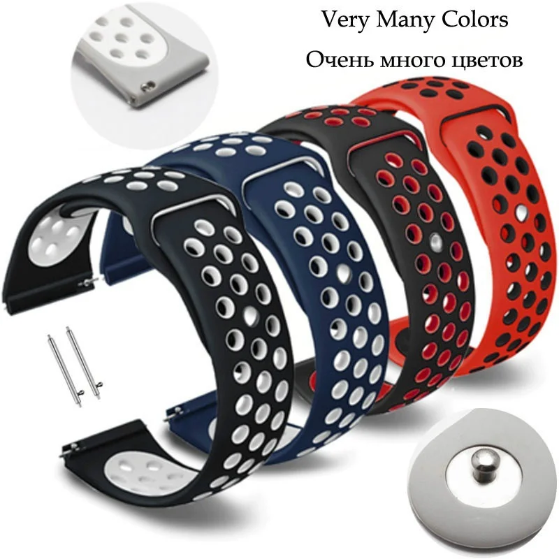 Cinturino Da 20Mm 22Mm Per Samsung Galaxy Watch 4 Classic Correa Gear S3 Bracciale Da 46/42 Mm Huawei Watch Gt2 Cinturino Di Ricambio Nuovo